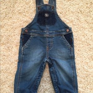 Baby B’Gosh Denim Overalls Elastic Ankles